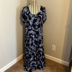 NWT Ronni Nicole Printed Dress Size 1X
